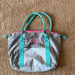 Puma Women's Tote Bag in Gray and Aqua